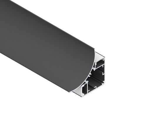 Un buen precio. Perfil de aluminio para tira LED de aleación de 2,5 m de longitud para iluminación de esquina montada en superficie en dormitorio y sala de estar en línea