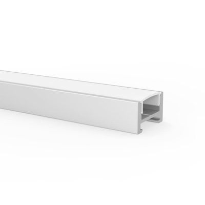 Caja de aluminio del disipador de calor de la protuberancia del perfil de la tira plana de la forma LED