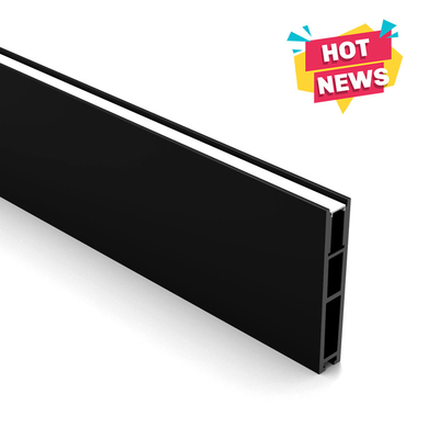 Un buen precio. El pulir con chorro de arena ahuecó el perfil de aluminio del LED suspendido al techo en línea