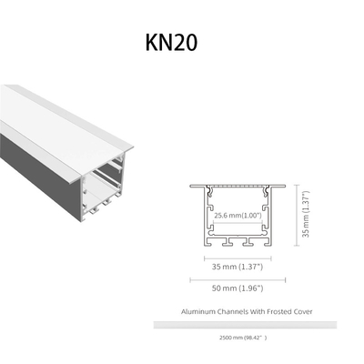 6063 T5 ahuecaron el disipador de calor impermeable de aluminio del perfil IP20 del LED