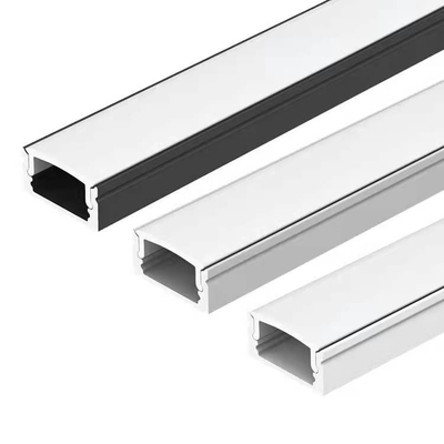 Un buen precio. protuberancia de aluminio del canal del perfil de la tira de 17*9m m LED con la cubierta de la PC en línea