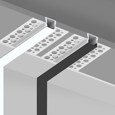Vivienda de la protuberancia del perfil del cartón yeso de ROHS LED para la iluminación del techo