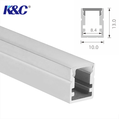 Un buen precio. Pequeño canal cuadrado de la tira de la luz de techo 10*13m m LED con el difusor en línea