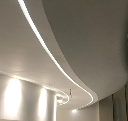 La protuberancia flexible U de Alu del perfil llevó la curva ahuecada 6063 T5 Bendable del canal de la luz de tira