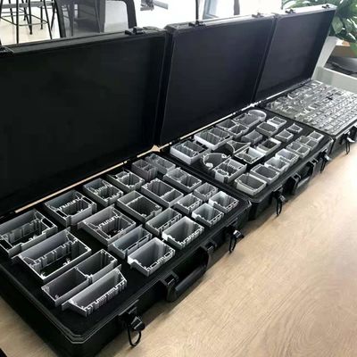 Difusor sacado canal de aluminio llevado de alta calidad de la PC PMMA de la caja de la muestra de Profil de los accesorios de Alu del perfil de la luz de tira