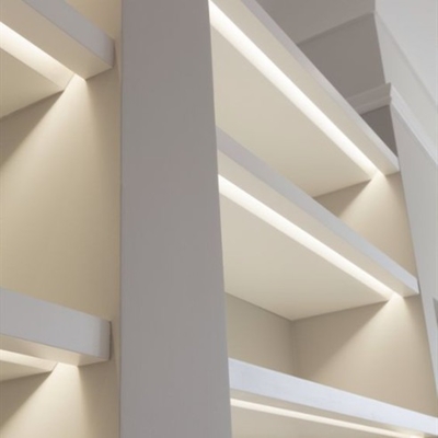 6063 T5 ahuecaron la vivienda de aluminio del disipador de calor del perfil del LED para la luz de techo